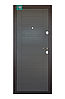 Двері вхідні металеві Міністерство дверей ПО-206 Benge сірий горизонт 960*2050 права, фото 4