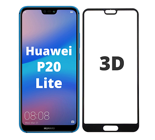 Захисне скло 3D для Huawei P20 Lite (хуав п20 лайт)