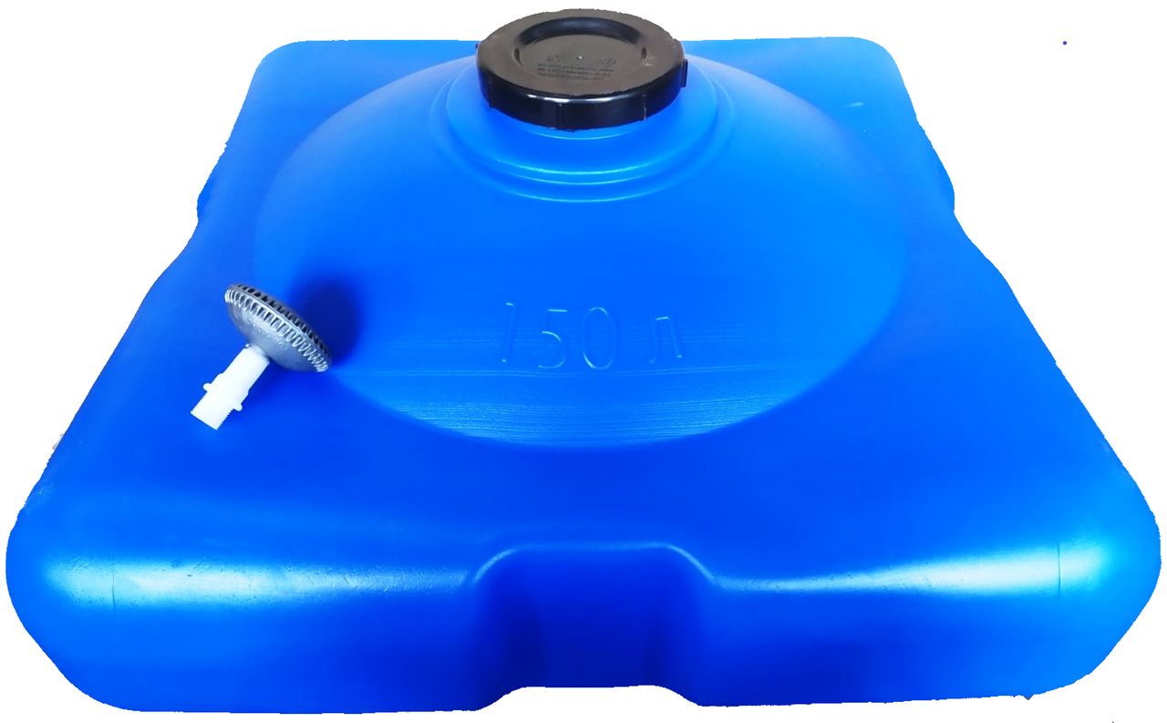 Бак для душу Консенсус СИНІЙ 150 л, фото 1