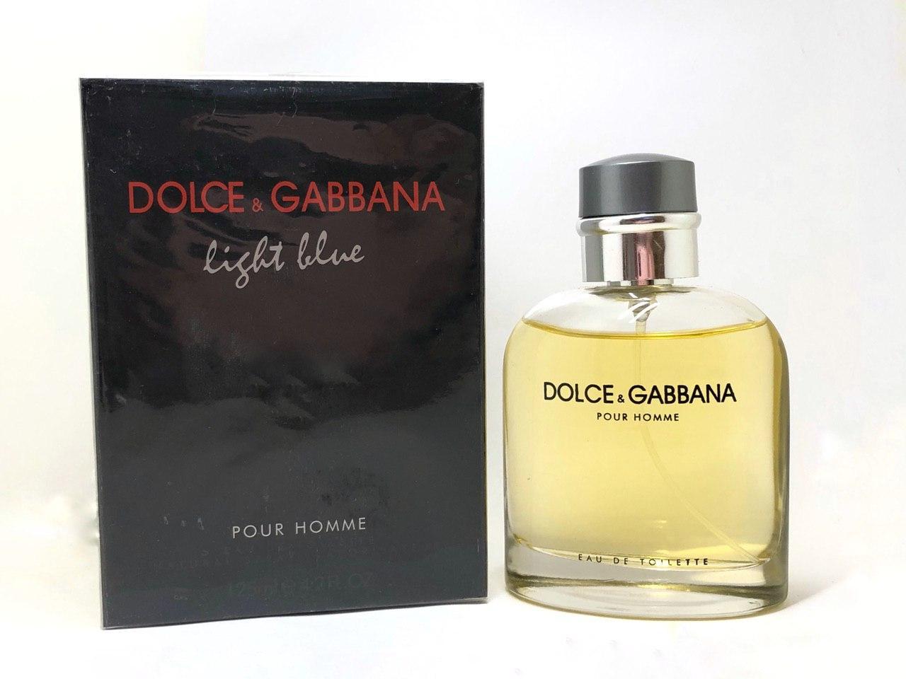 Чоловіча туалетна вода Dolce&Gabbana Light Blue Pour Homme (Дольче Габана Лайт Блю Пур Хом) 125 мл