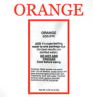 Американский анилиновый краситель для пишущих книг "orange" оранжевый