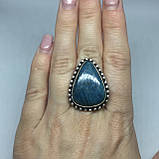 Апатит кільце крапля з натуральним апатитом 17,4 розмір Індія!, фото 3