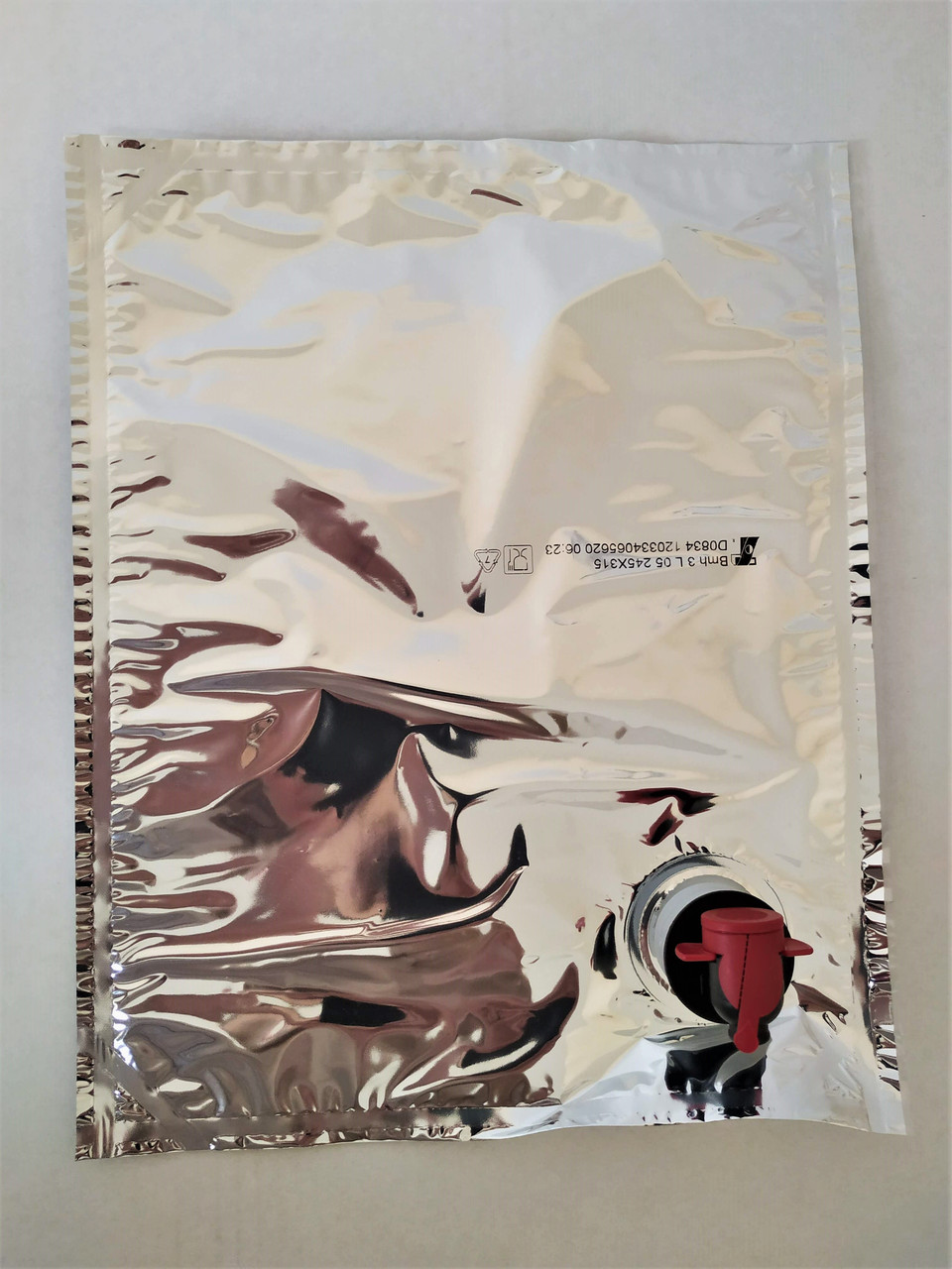 Купить Пакет 3л bag in box, металлизированый, с краном для жидкости ...