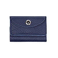 Гаманець woman's heel шкіряний темно-синій (В-467-3)
