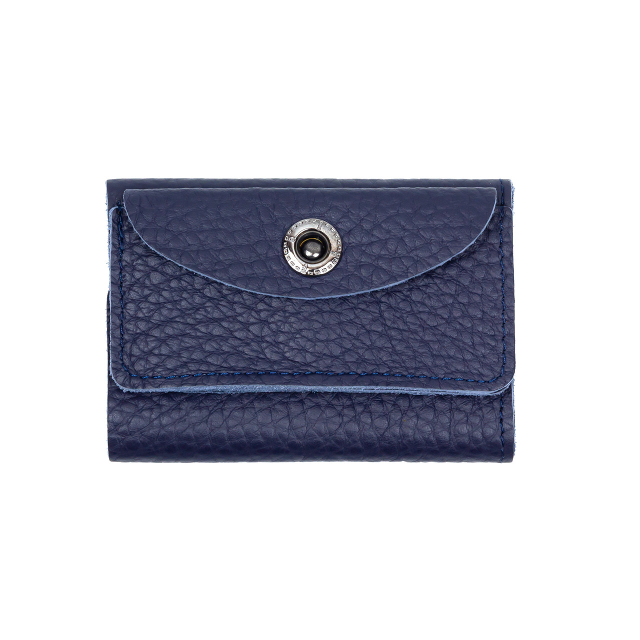 Гаманець woman's heel шкіряний темно-синій (В-467-3)
