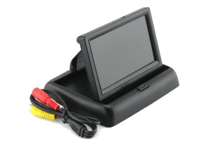 Монітор для камери заднього вигляду 4,3 складної Terra LCD Color 4.3