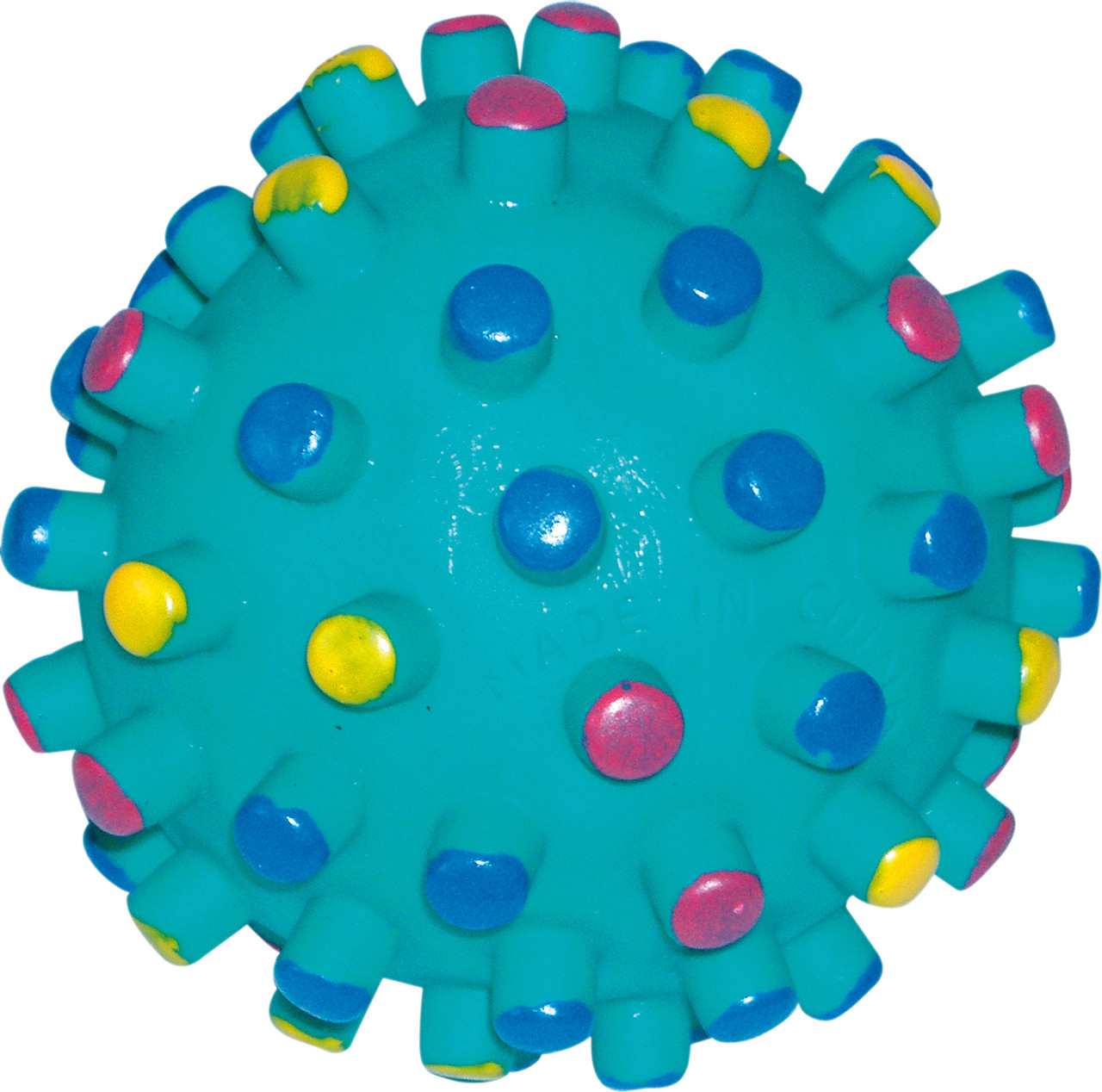 Іграшка для собак м'яч-міна з пищалкою 9 см Croci, фото 1