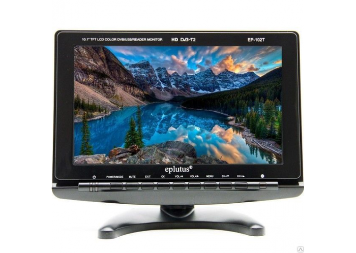 Автомобильный портативный телевизор с DVB-T2 12 Eplutus EP-120T ...