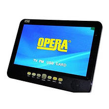 Автотелевізор портативний тюнер Т2 монітор у машинуTV Opera NS-1002 USB+SD телевізор переносний реальних 10.8"