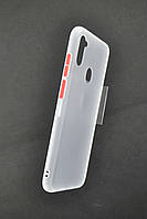 Чохол для телефону Samsung A11 / A115 Silicone Gingle Matte white / red