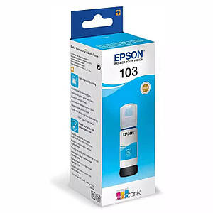 Чорнило для EPSON L3111 принтера, блакитні фарби, оригінальні, контейнер * 70 мл (OEM-EPSON-L3111-C-70)