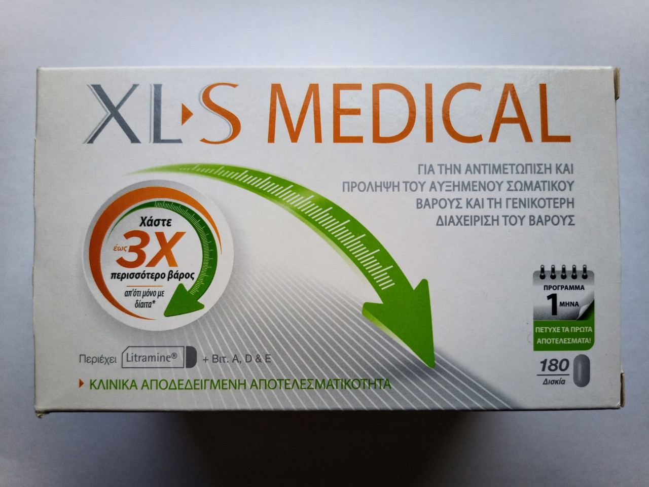 XL-S Medical таблетки 180x