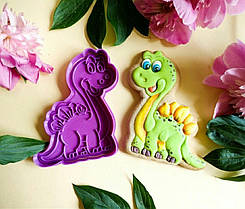 3D-формочки-вирубки для пряників "Динозавр 11"