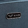 Малий текстильний валізу синій з розширювачем Wings 1601, фото 2