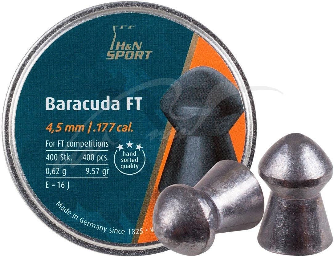 Кулі для пневматики H&N Baracuda FT 4.51 мм (400 шт) 0.62 гр