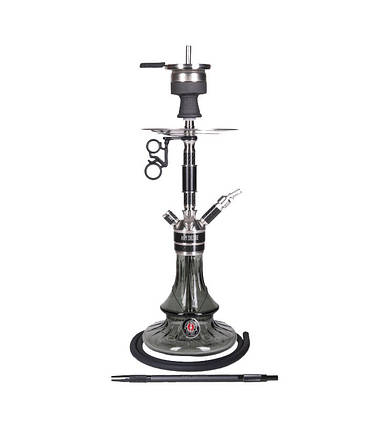 Кальян з нержавіючої шахтою AMY Deluxe 26.02 Carbonica Solid (60 см), фото 1