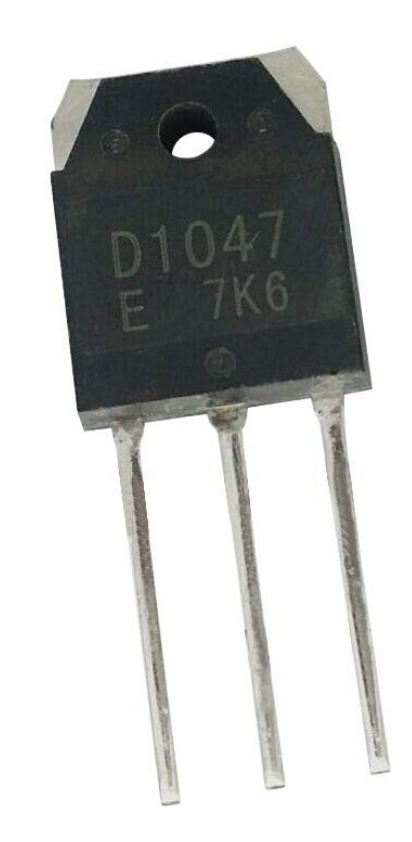Транзистор біполярний 2SD1047, NPN, Ic=12А, Vceo=140В, Vcbo=160В, Pd=100Вт [TO-3PN] (відновлені ніжки)