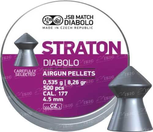 Кулі пневматичні JSB Diabolo Straton 4.5 мм 0.535 гр (500 шт)