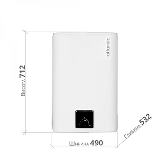 Бойлер електричний Atlantic Steatite Cube VM 75 S4 C 1500W 851267