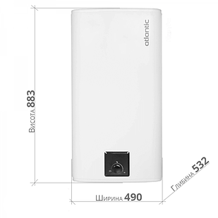 Бойлер електричний Atlantic Steatite Cube VM 100 S4 C 1500W 861312