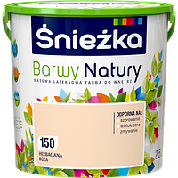 Краска латексная Sniezka Barwy Natury 150Т ЧАЙНАЯ РОЗА 2.5 л