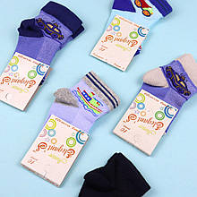 69181-10м Дитячі шкарпетки хлопчикові транспорт тм Елегант р. 10