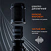 Караоке мікрофон Losso K1 Premium червоний (стерео, звукова карта), фото 5