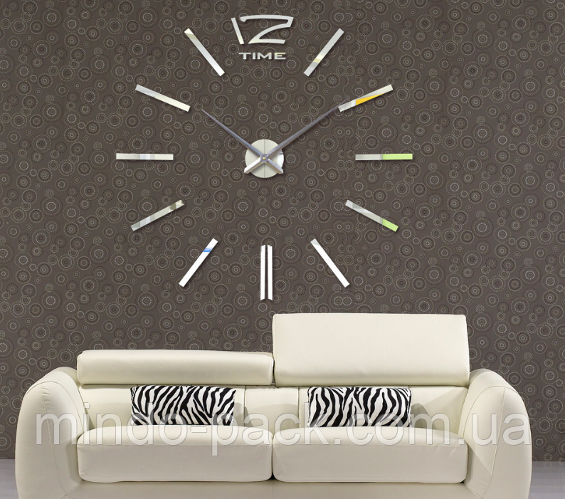 Декоративні годинник Woow white (D=1м)