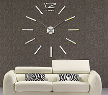 Декоративні годинник Woow white (D=1м)