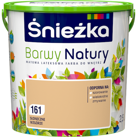 Фарба латексна Sniezka Barwy Natury 161Т СОНЯЧНИЙ ПАГОРБ 2.5 л