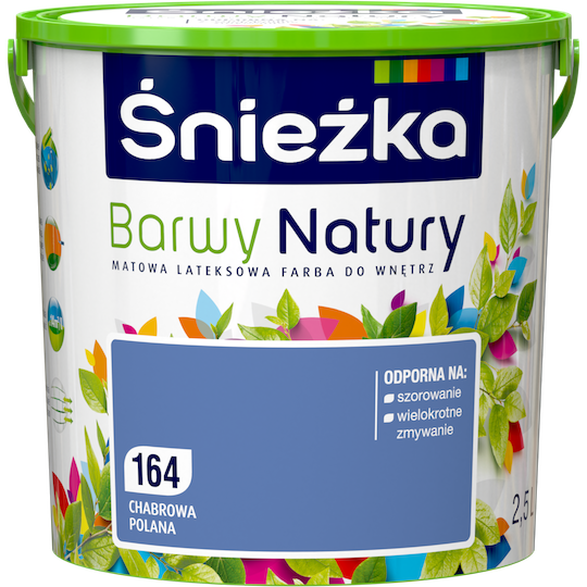 Фарба латексна Sniezka Barwy Natury 164Т ВОЛОШКОВИЙ ПАГОРБ 2.5 л