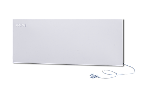 Електрична керамічна панель uden UDEN-500D універсал, 500Вт біла для опалення квартири, будинку, фото 1