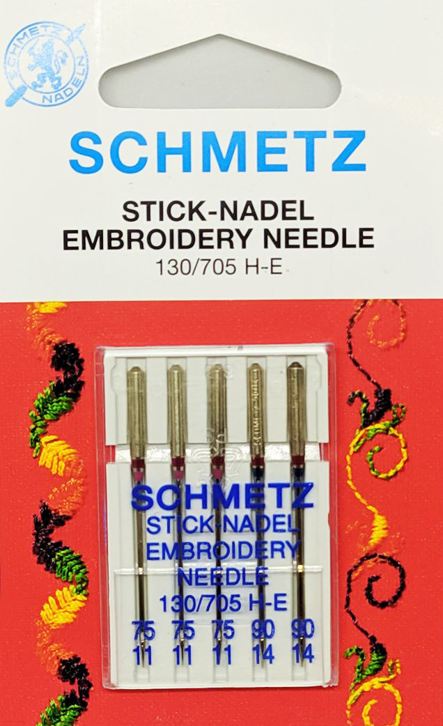 Голки для вишивання Schmetz №75-90