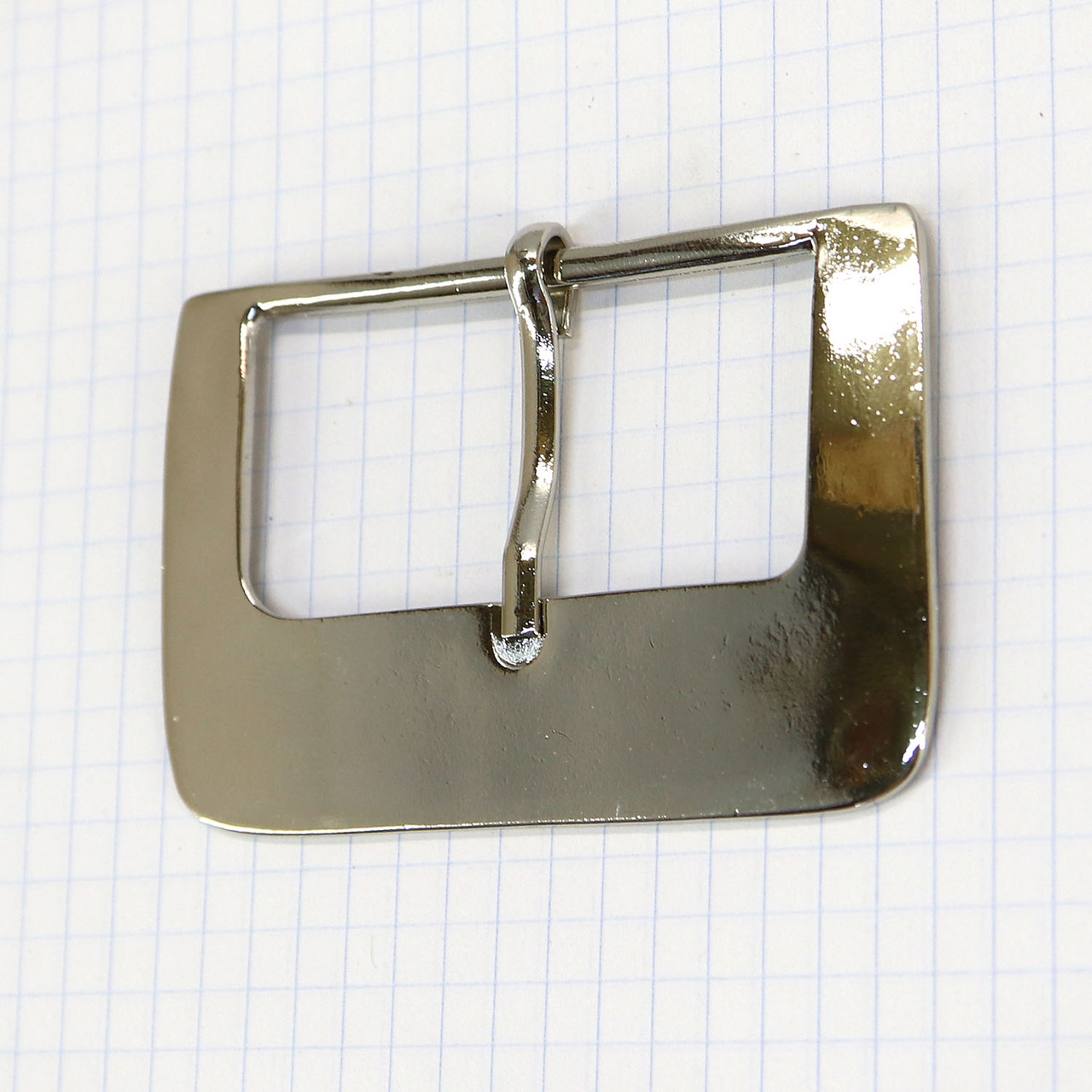 Пряжка 56 мм никель для сумок t4746 (3 шт.) - фото 1 - id-p1181567289