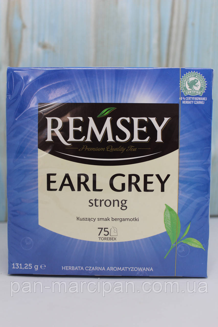 Чай пакетований Remsey Earl Grey 75шт, фото 1