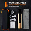 Караоке мікрофон Losso K1 Premium золотий (стерео, звукова карта), фото 6
