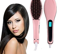 Гребінець-випрямляч Fast Hair Straightener 906, фото 2