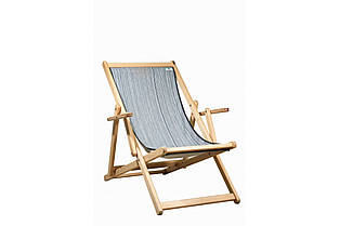 Шезлонг Tesli Ясен із підлокітниками