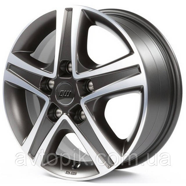 Литі диски Borbet CWD R16 W6.5 PCD5x120 ET52 DIA65.1 (mistral anthracite polished)