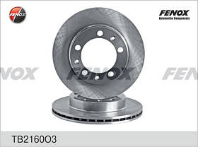 Гальмівний диск УАЗ 3160 Fenox (TB2160O3)