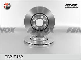 Гальмівний диск Logan вентильований Fenox (TB219162)