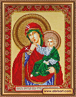 "Икона Божией матери Отрада или Утешение" Абрис Арт. Набор для вышивания (АВ-339)