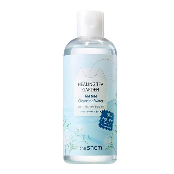 Міцелярная вода з чайним деревом The Saem Healing Tea Garden Tea Tree Cleansing Water 300 мл (8806164146859), фото 1