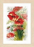 "Poppies" Lanarte. Набор для вышивания (PN-0156301)