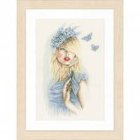 "Синие бабочки" Lanarte. Набор для вышивания (PN-0155691)