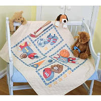 "Little Sports Quilt" Dimensions. Набор для вышивания одеяла (73255)