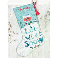 "Holiday Home Stocking" Dimensions. Набор для вышивания крестом (70-08975)