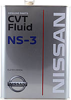 Трансмісійна олива Nissan CVT Fluid NS-3 4 л