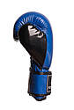 Боксерські рукавиці PowerPlay 3017 Сині карбон 16 унцій, фото 7