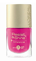 Лак для ногтей L'Oreal Paris Resist & Shine Nail Polish